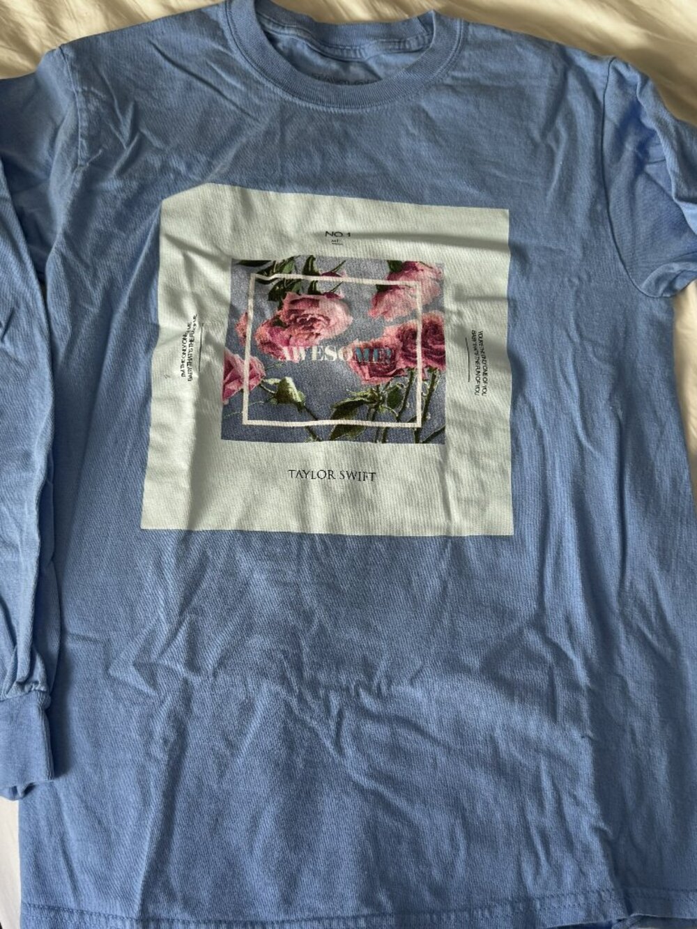 Taylor Swift ME! Long Sleeve Blue Shirt